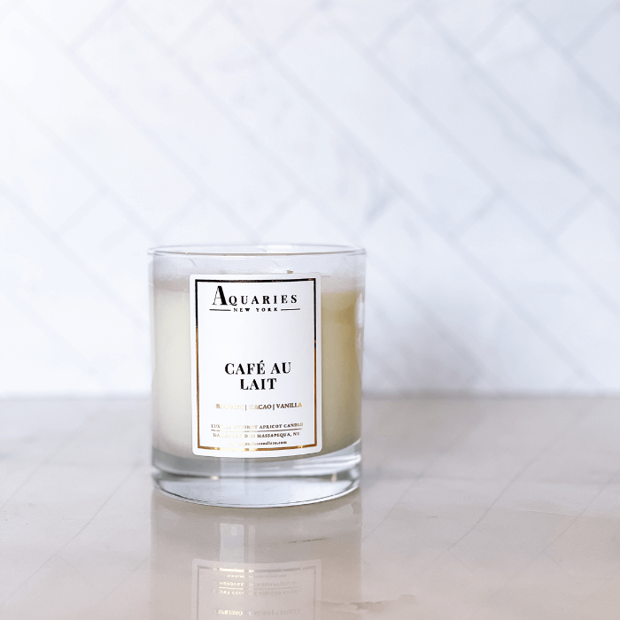 Espresso, Cacao & Vanilla Scented Candle | Café Au Lait