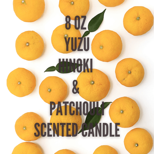 Yuzu, Hinoki, & Patchouli Scented Candle | Yuzu