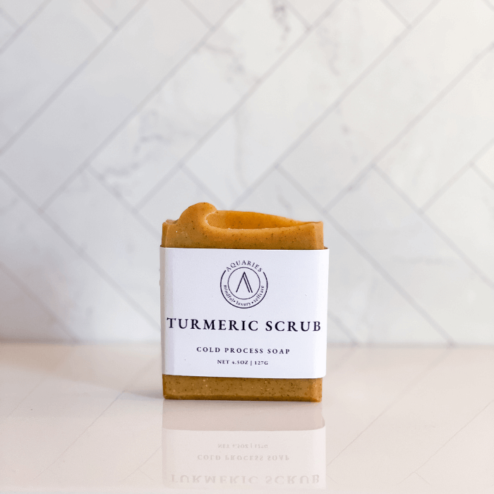 Turmeric Honey & Apricot seeds Cold Process Soap | Aquaries