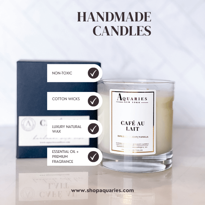 Cotton, Lavender & Musk Scented Candle | Linen