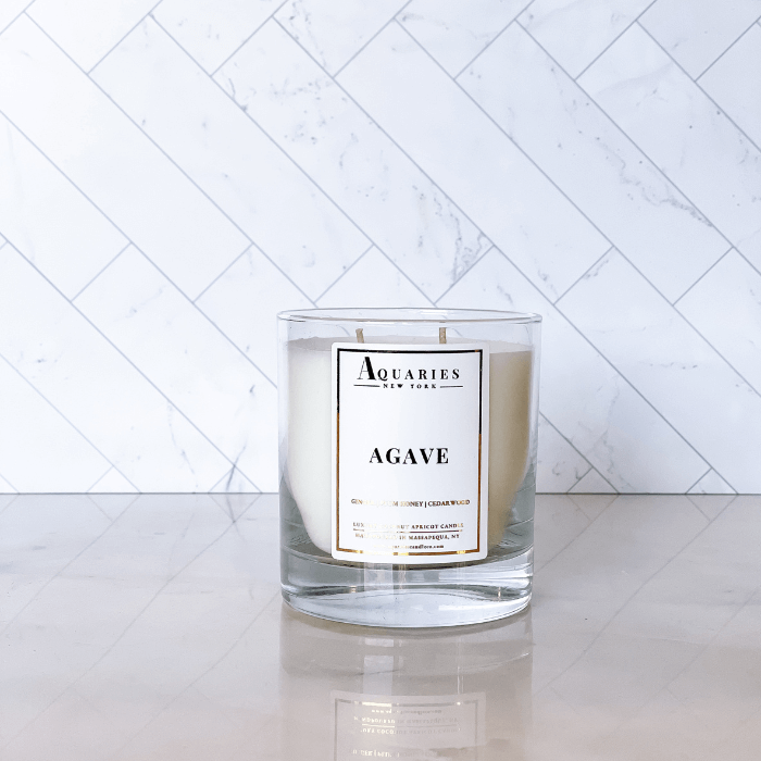 Ginger, Plum Honey & Cedarwood Handpoured Scented Candle | Agave
