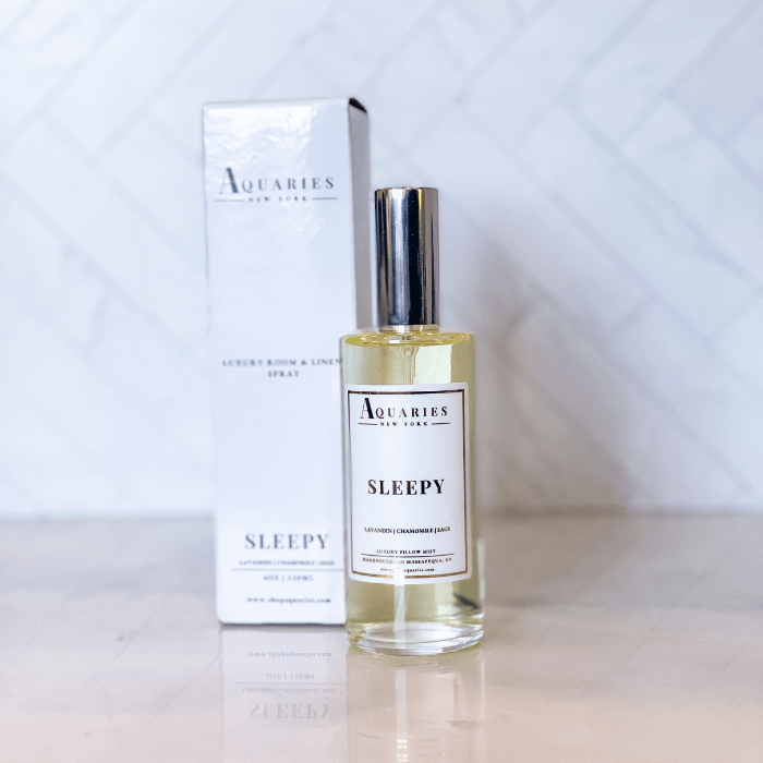 organic handmade luxury room and linen spray Aquaries | Sleepy