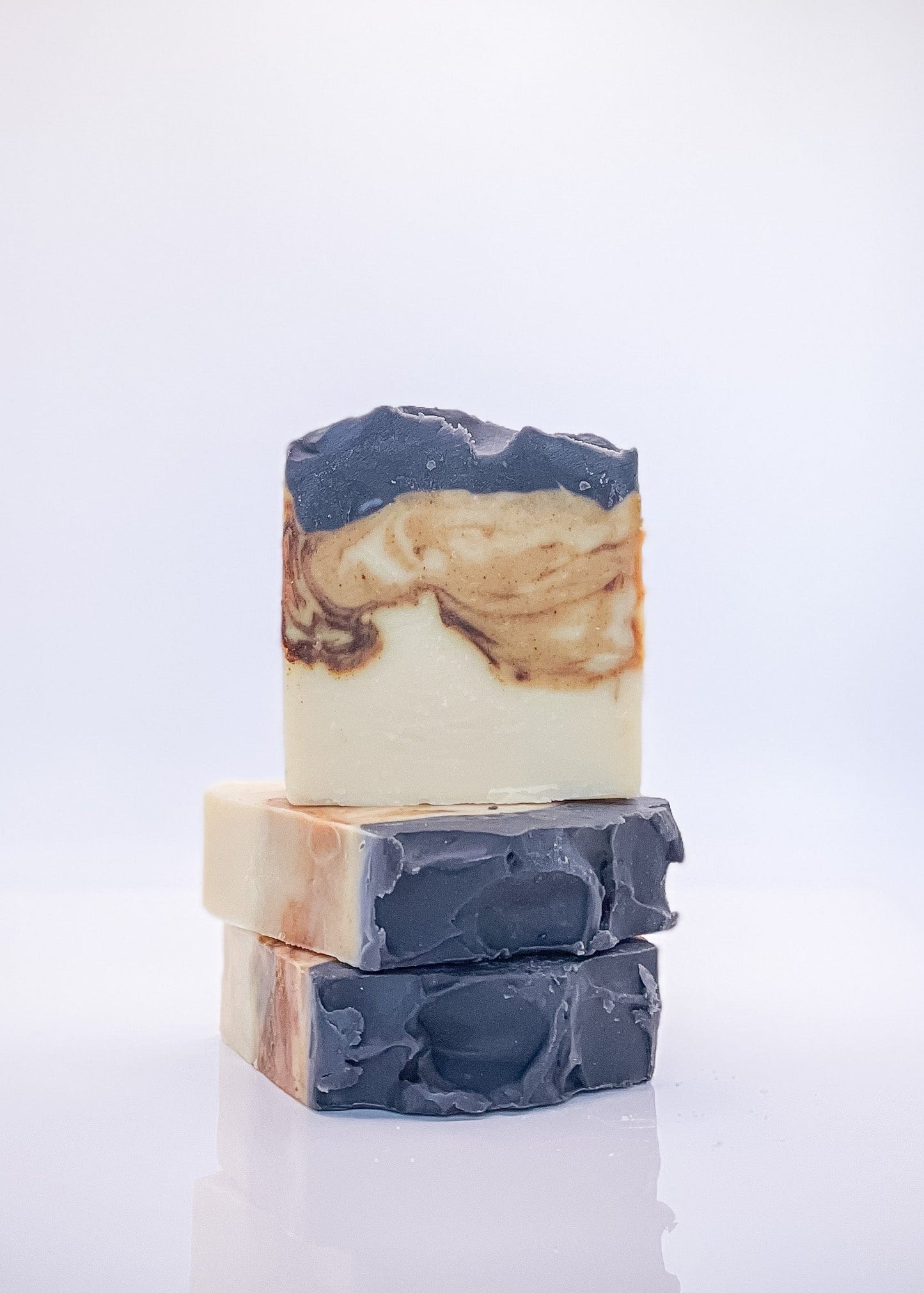 Goat Milk , Turmeric & Charcoal Cold Process Soap | Aquaries