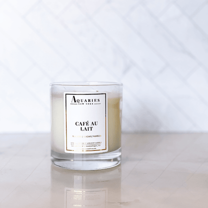 Espresso, Cacao & Vanilla Scented Candle | Café Au Lait