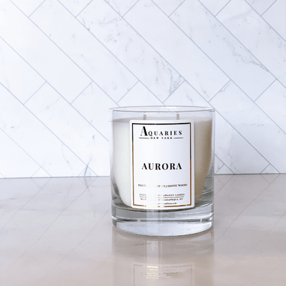 Peony, Pink Pepper & Musk Scented Candle | Aurora