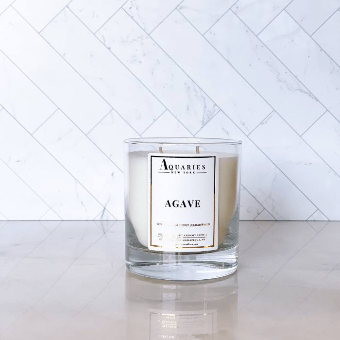 Ginger, Plum Honey & Cedarwood Handpoured Scented Candle | Agave