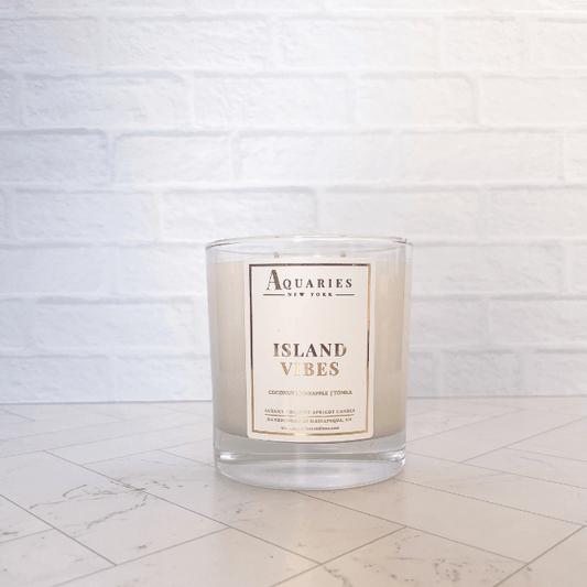 Coconut , Pineapple, & Tonka Scented Candle | Island Vibes