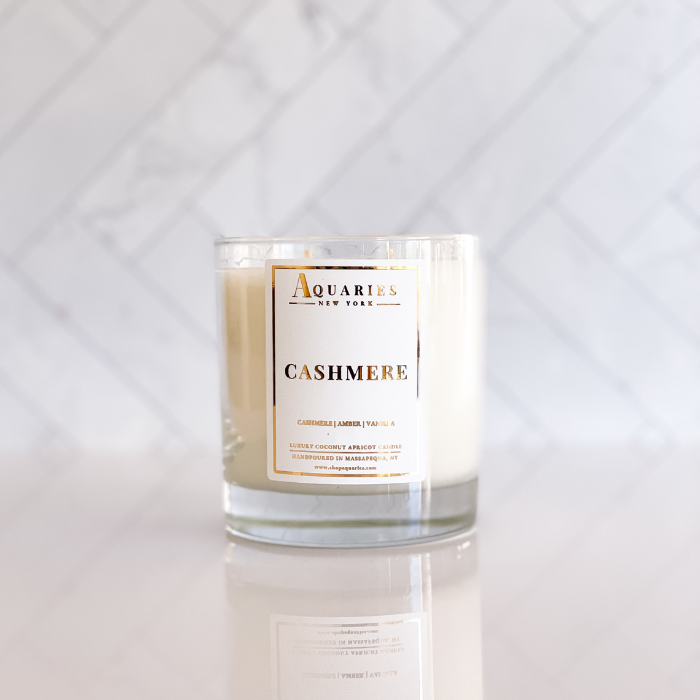 Cashmere, Amber, & Vanilla Scented Candle | Cashmere