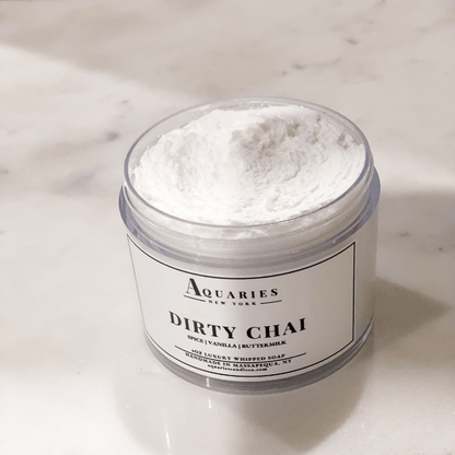 Spice, Vanilla & Buttermilk Whipped Soap| Dirty Chai