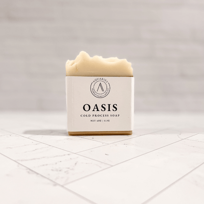 Coconut Milk and Matcha Powder Cold Process Soap | Aquaries